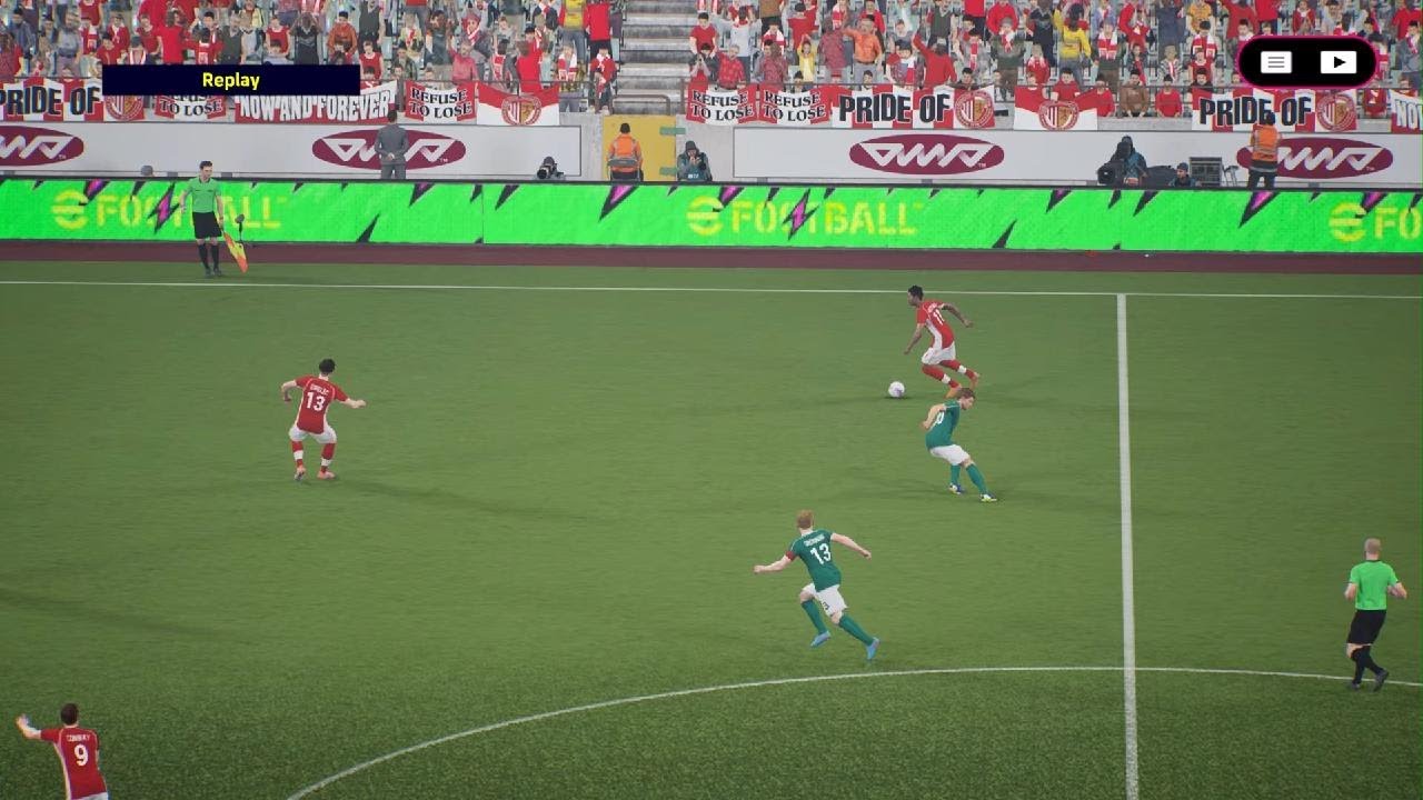 eFootball ps5 gameplay football