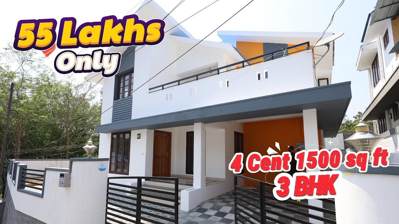 തിരുവനന്തപുരത്ത് കിടിലൻ villa Project ൽ 4 Cent 1500 sq ft ചെറിയ budget വീട് Owner No.+91 90377 75765