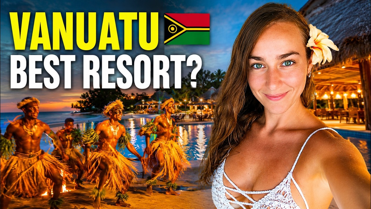 🌴 Лучший курорт в Вануату? | Обзор Breakas Beach Resort в Вануату!