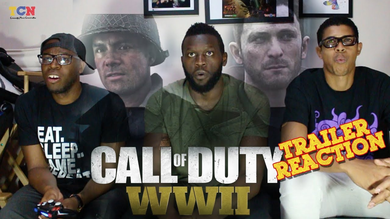 Call of Duty WWII - Story Trailer Reaction!!