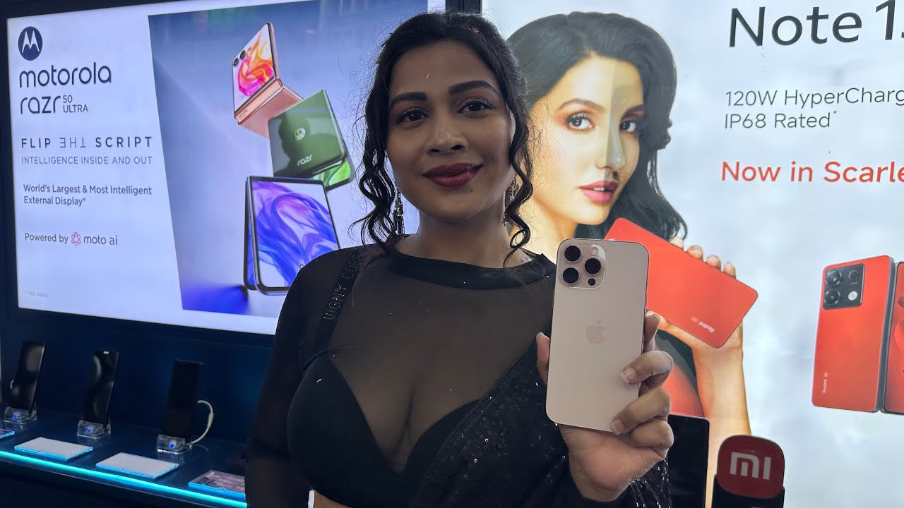 Bigg Boss Inaya Sultana Launch I Phone 16 Series At N4U Mobiles | Inaya Sultana Latest Video