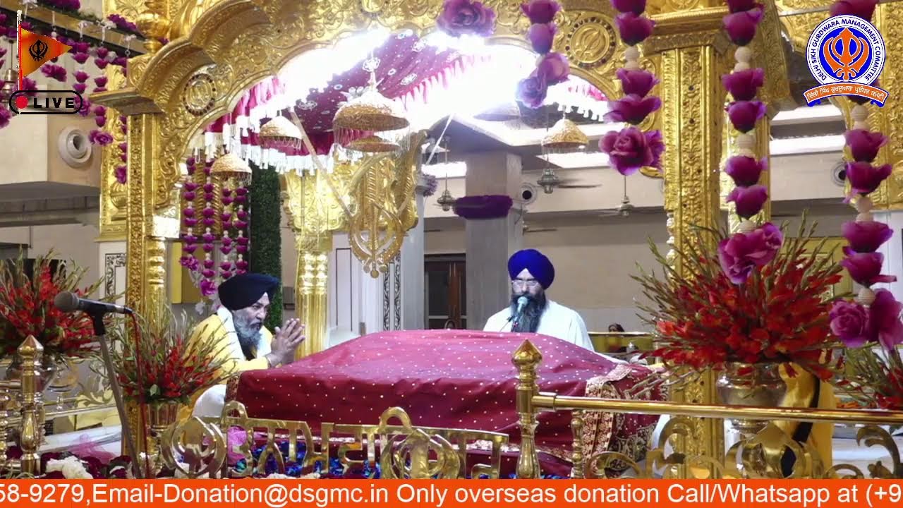 09/4/2026 Official DSGMC | Gurbani Kirtan |  Live Gurdwara Bangla Sahib