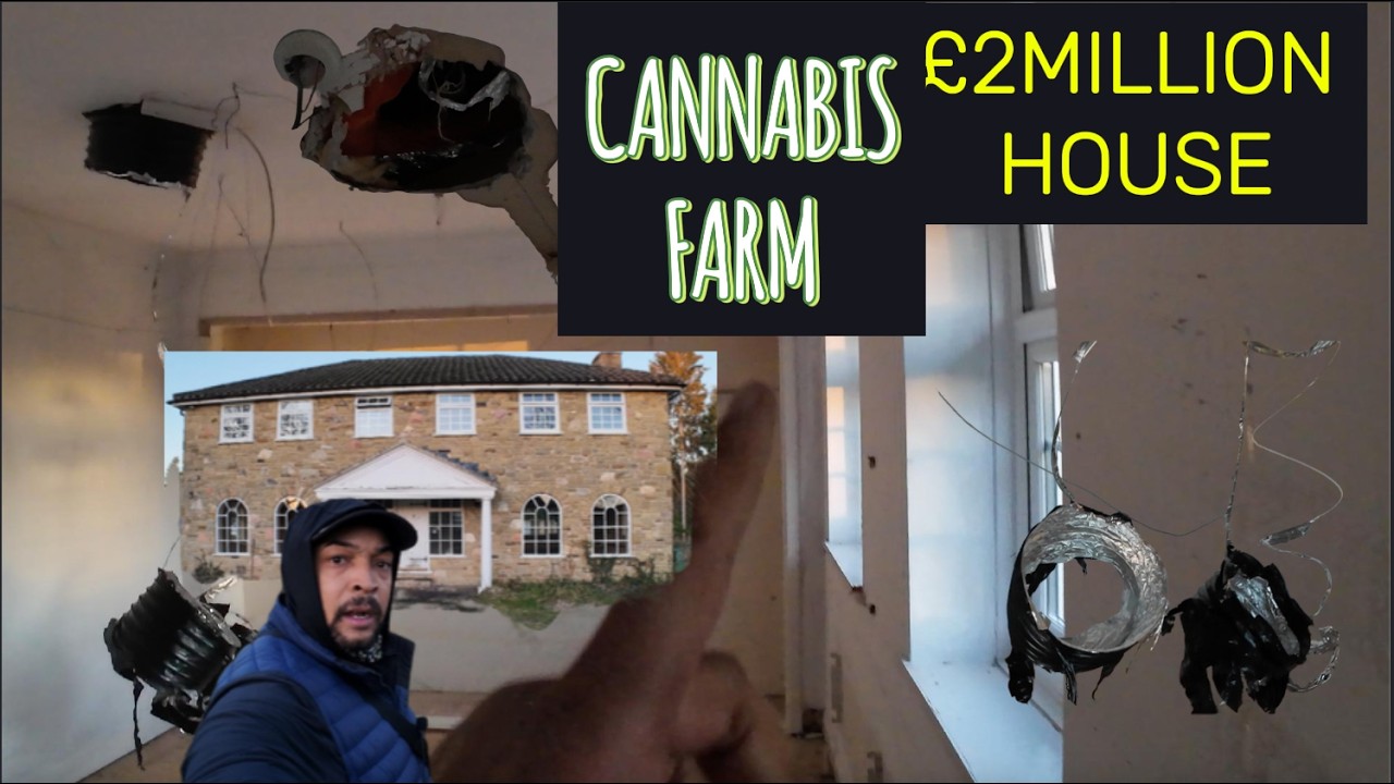 LEEDS MOST EXPENSIVE HOMES we find a old CANNABIS FARM