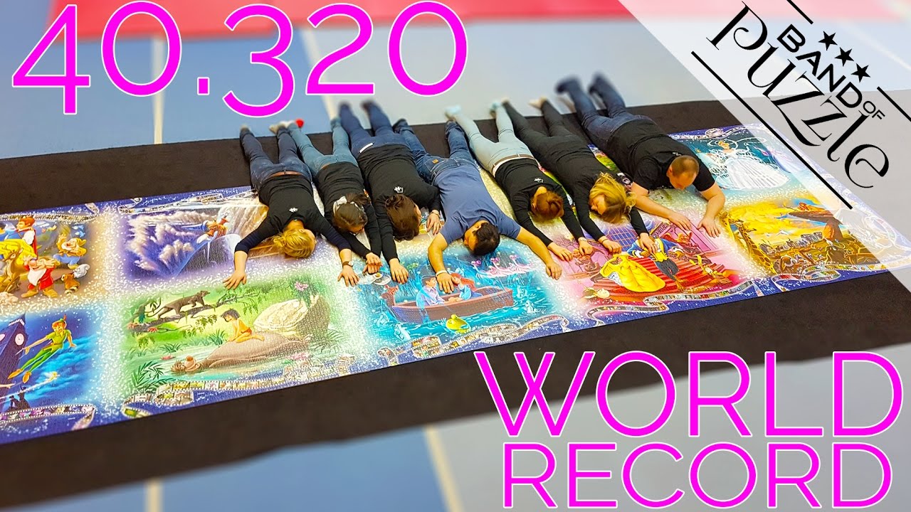 World largest Puzzle with 40.320pc. FULLY FINISHED | Disney by Ravensburger