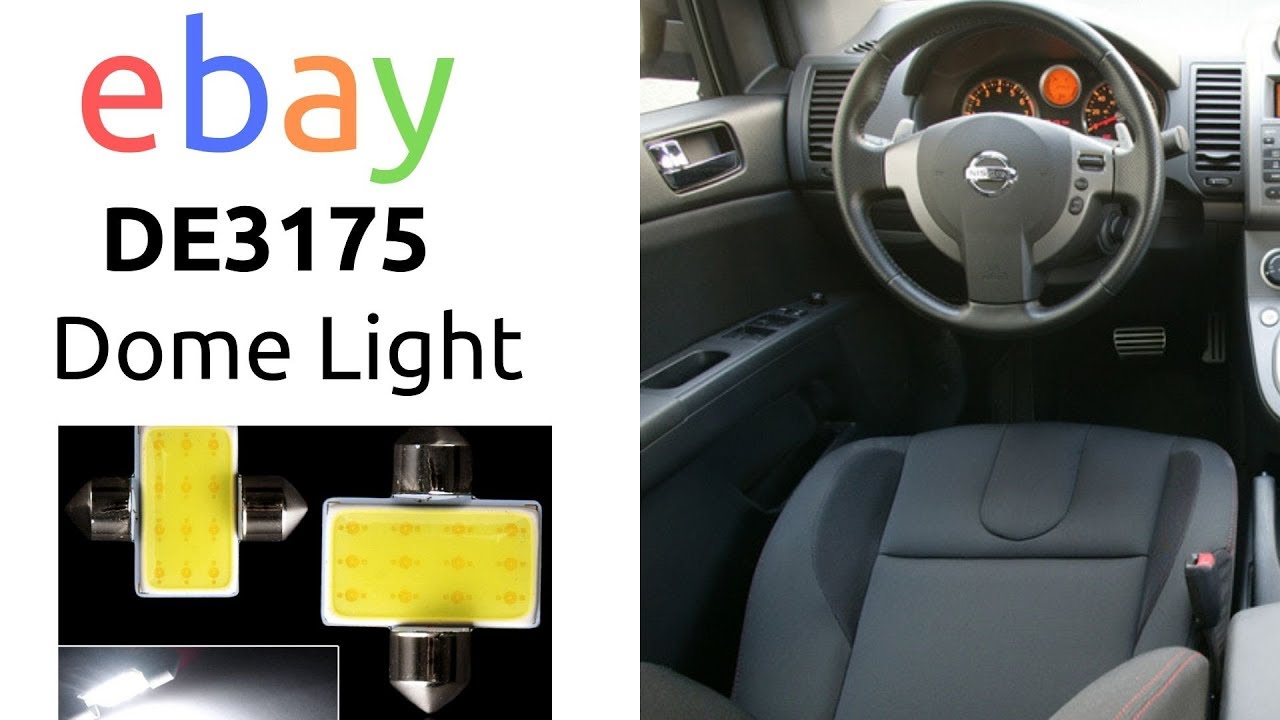 eBay DE3175 LED Dome Light Review and installation on 2007 Nissan Sentra