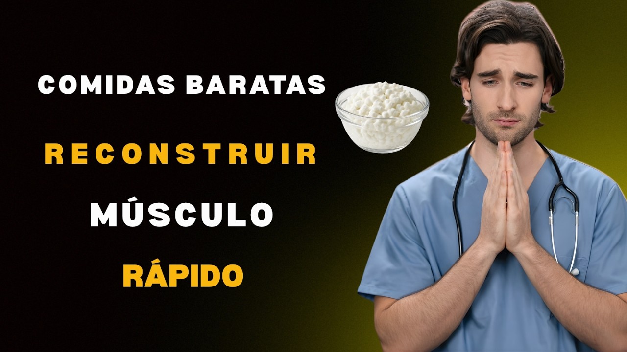 ¿Más de 60? 7 Alimentos Baratos y Altos en Proteína para Ganar Músculo Rápido | Salud Senior