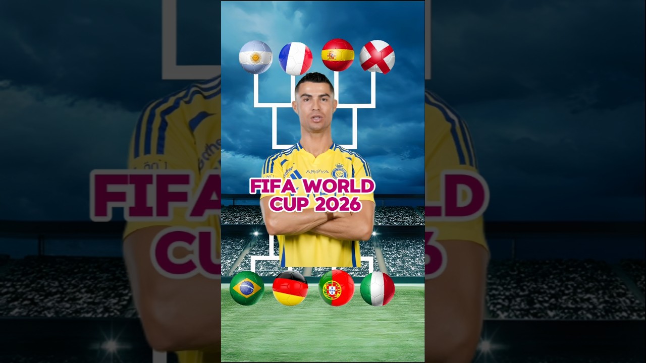 FIFA World Cup 2026 🏆 (Portugal, Argentina, France, Brazil, Spain, England) 🥵🐐🫣