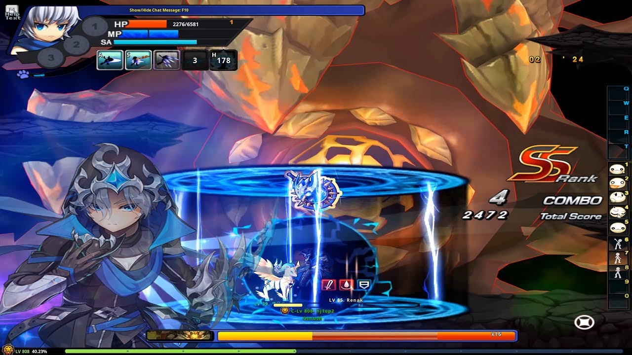 GrandChase - Awakening Lass Harrier Renak's Core Champion