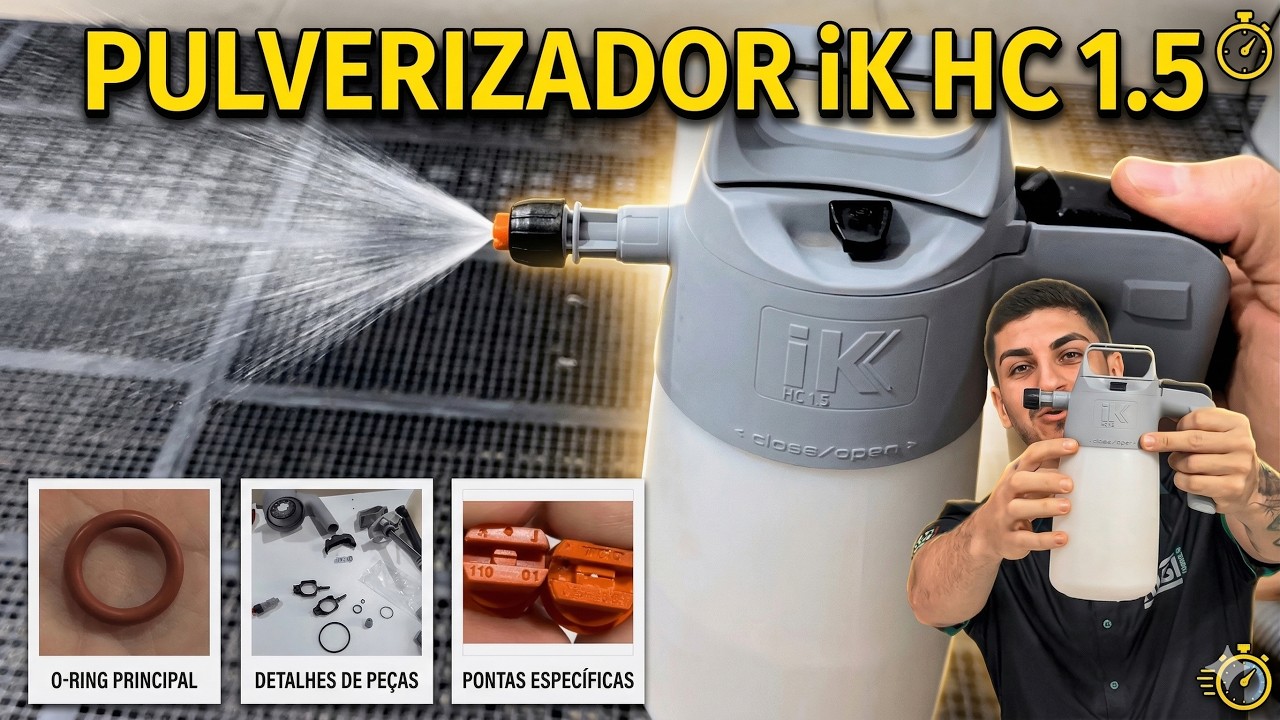 PULVERIZADOR PARA IMPERMEABILIZAÇÃO - IK HC 1.5