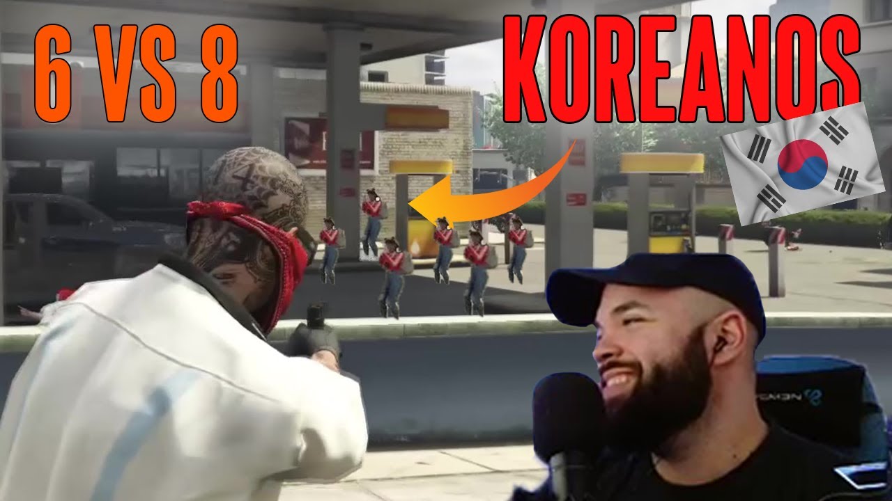 KOREANOS nos HUMILLAN y nos VENGAMOS M4T4NDOLOS A TODOS *EPICO* | El Tuerto | GTA Roleplay