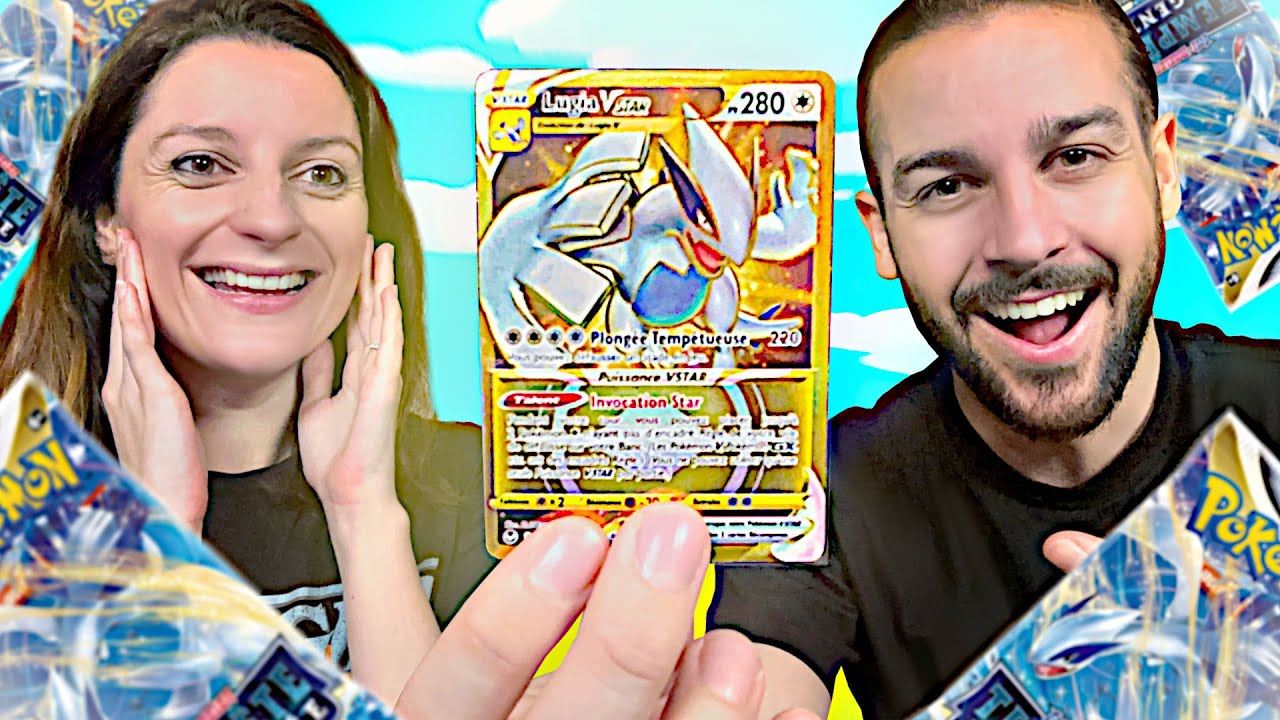 ON PACK LA MEILLEURE CARTE POKEMON LUGIA EN OR ! OUVERTURE POKÉMON TEMPETE ARGENTÉE
