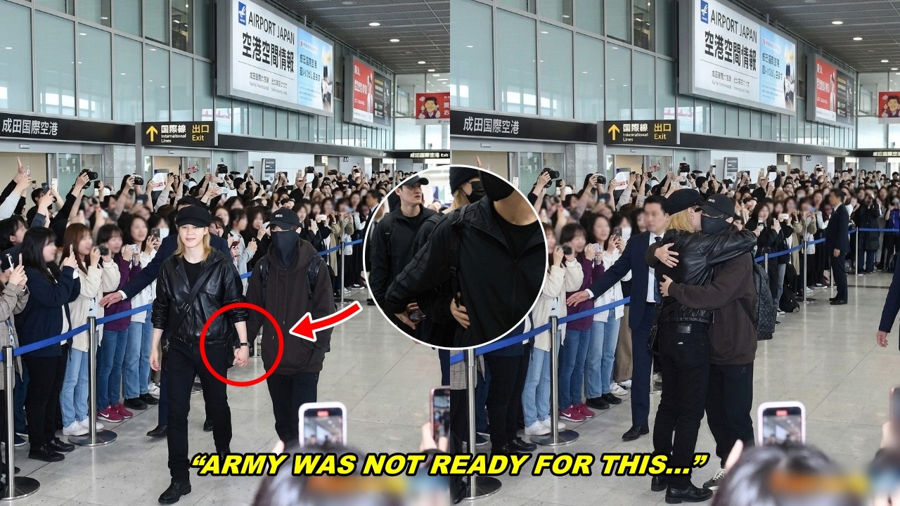 JIKOOK CAUGHT Holding Hands at Tokyo Airport, ARMY SHOCKED! FANS Won&rsquo;t Believe This 😱