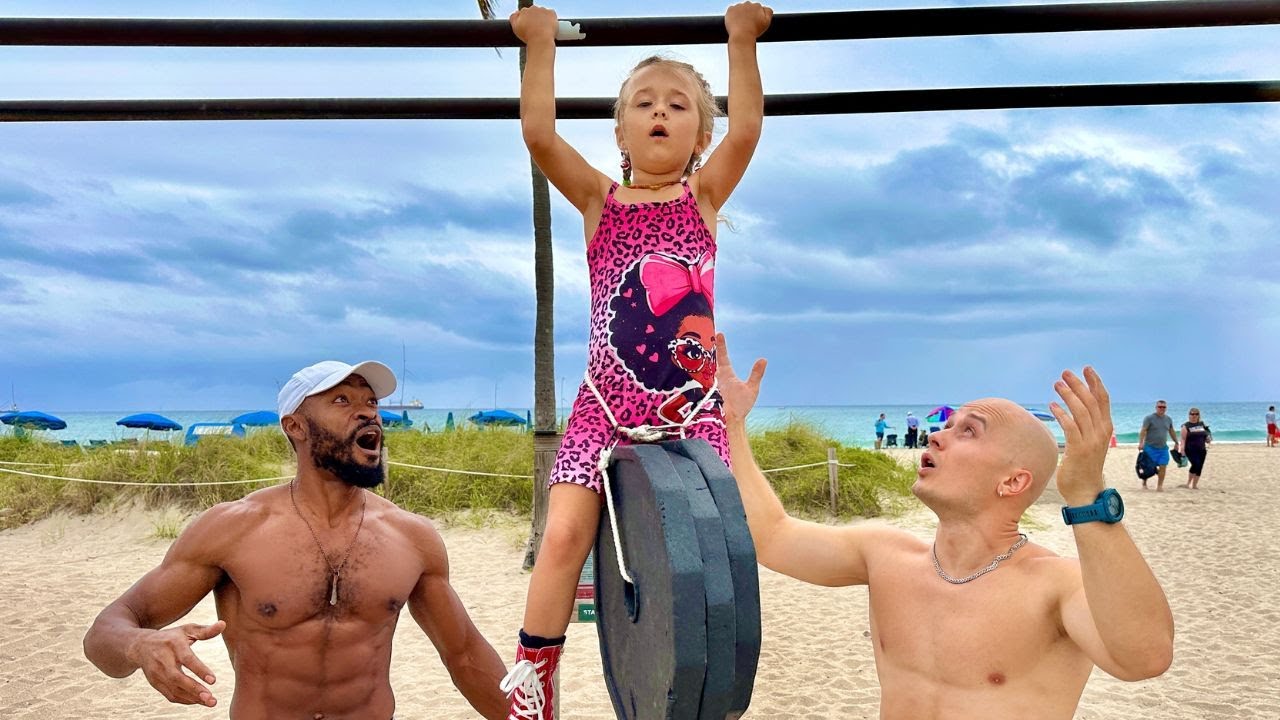 How Strong is This 6 Year Old Gymnast Girl in Pull Ups?! 😳