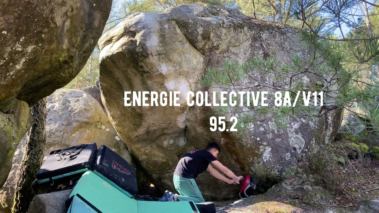 8A/V11 [Energie Collective] | Topishko / Fontainebleau ( 95.2)