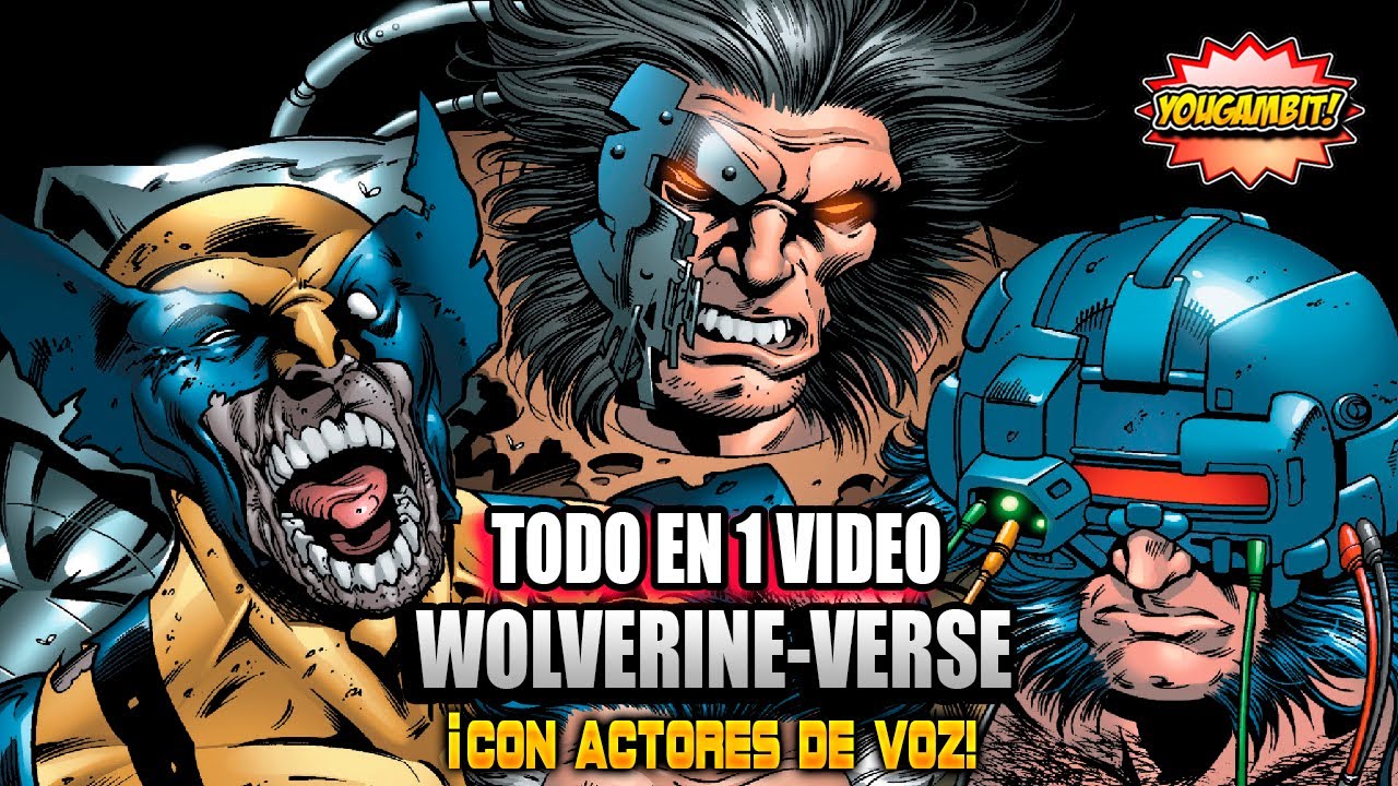 Videocomic: WOLVERINE ZOMBIE salva el MULTIVERSO MARVEL 🌍 Pel&iacute;cula Completa con Voces 👊 YouGambit