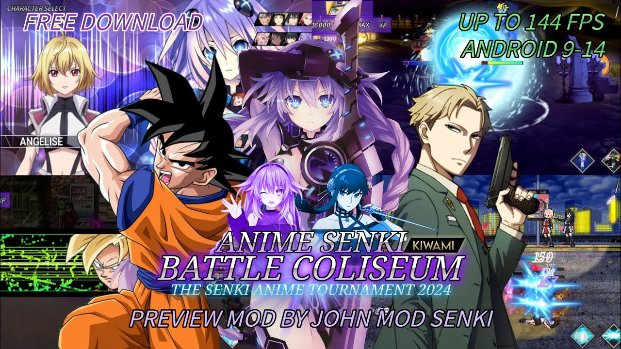 (Update Patch V2.0) Anime Senki Battle Coliseum Kiwami | Remake Mod from Early 2025