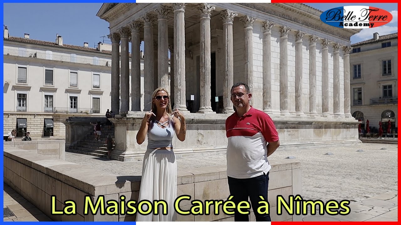 DISCOVER la MAISON CARRÉE, OLD ROMAN MONUMENT in NÎMES