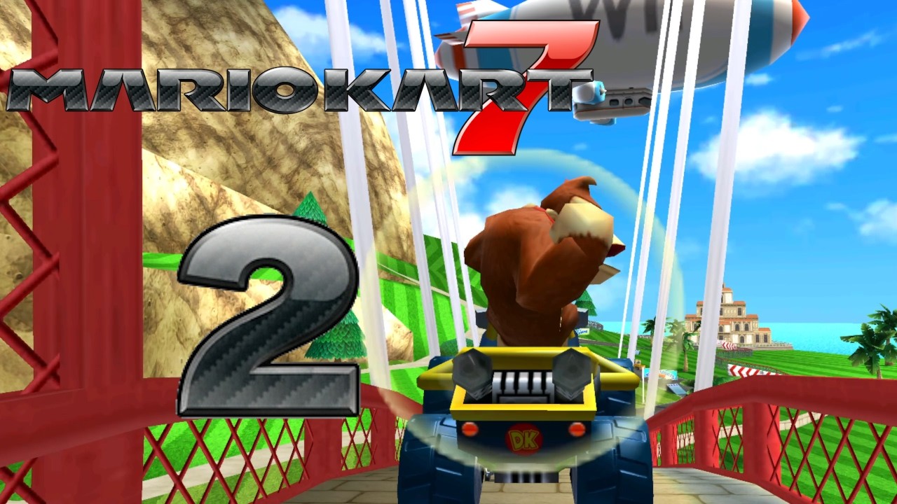 Mario Kart 7 Part 2: 100ccm Blumencup dank Größe und Schwere.