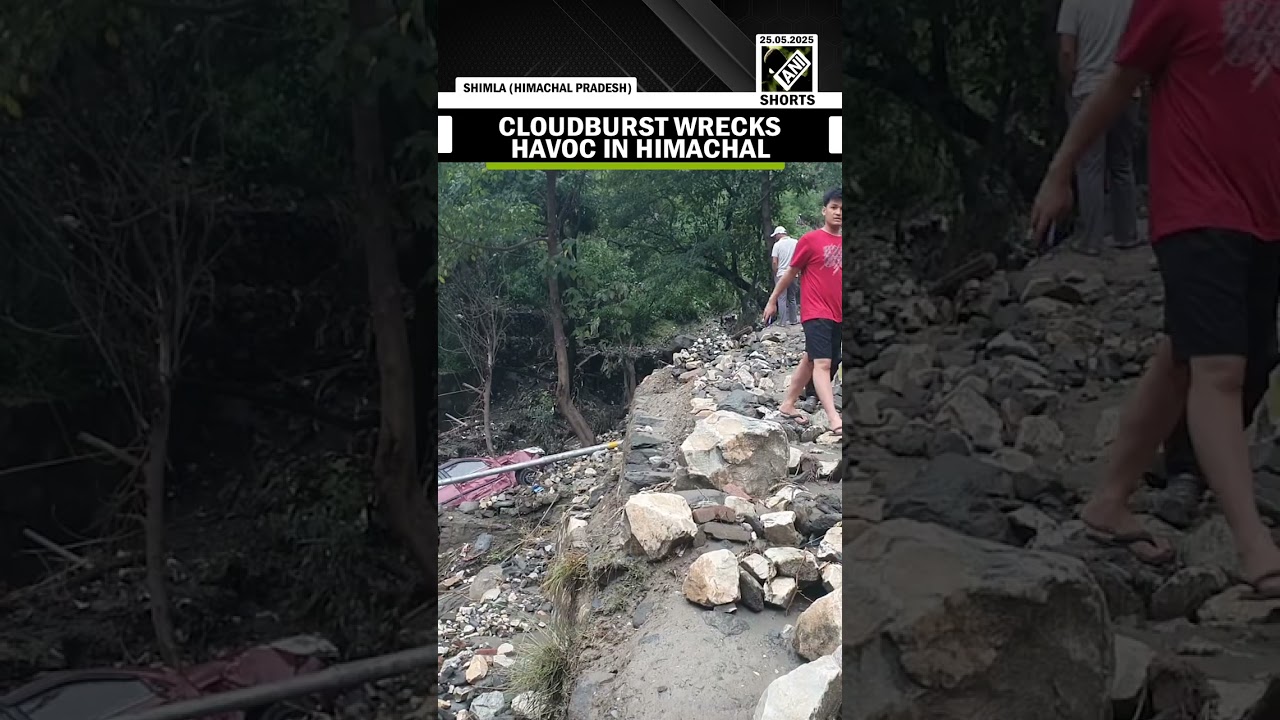 Cloudburst near Himachal Pradesh&rsquo;s Rampur wreaks havoc; vehicles damaged, roads blocked