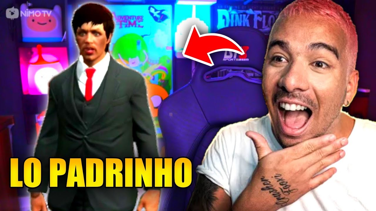 PIUZINHO JOGANDO GTA! O DIA QUE LANGO LANGO VIROU LO PADRINHO !!!
