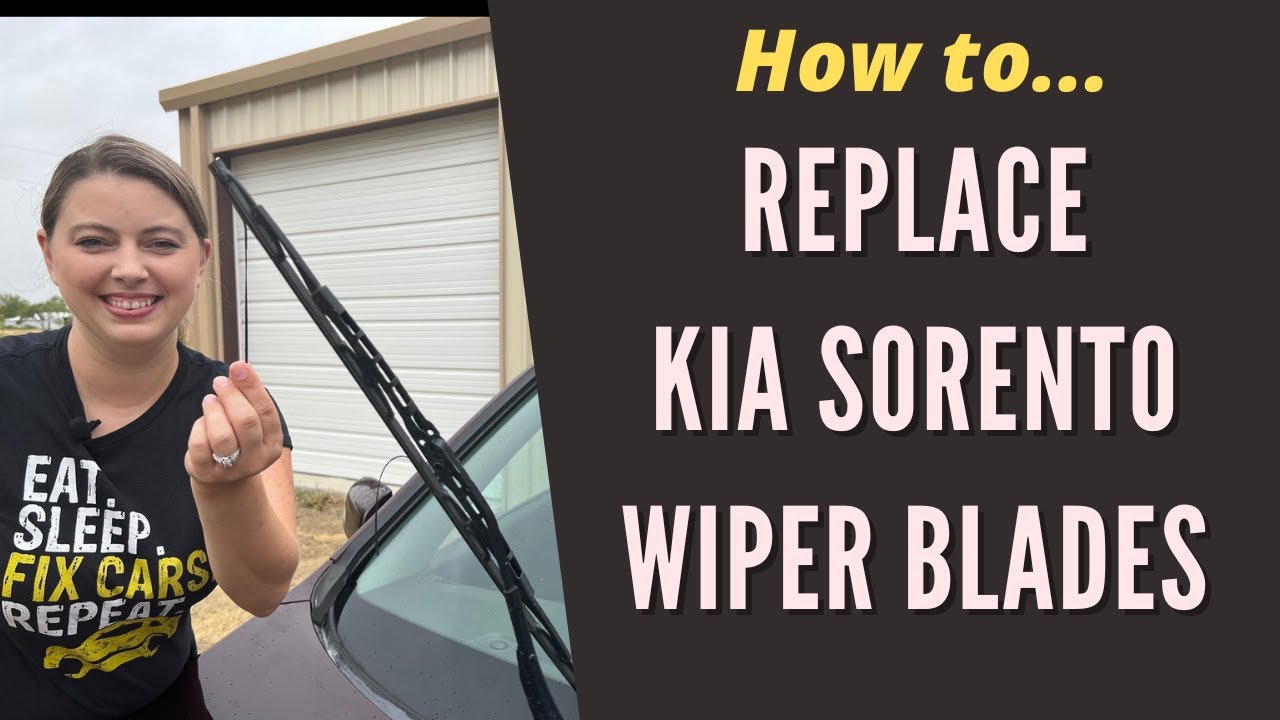 How To Replace Kia Sorento Windshield Wipers