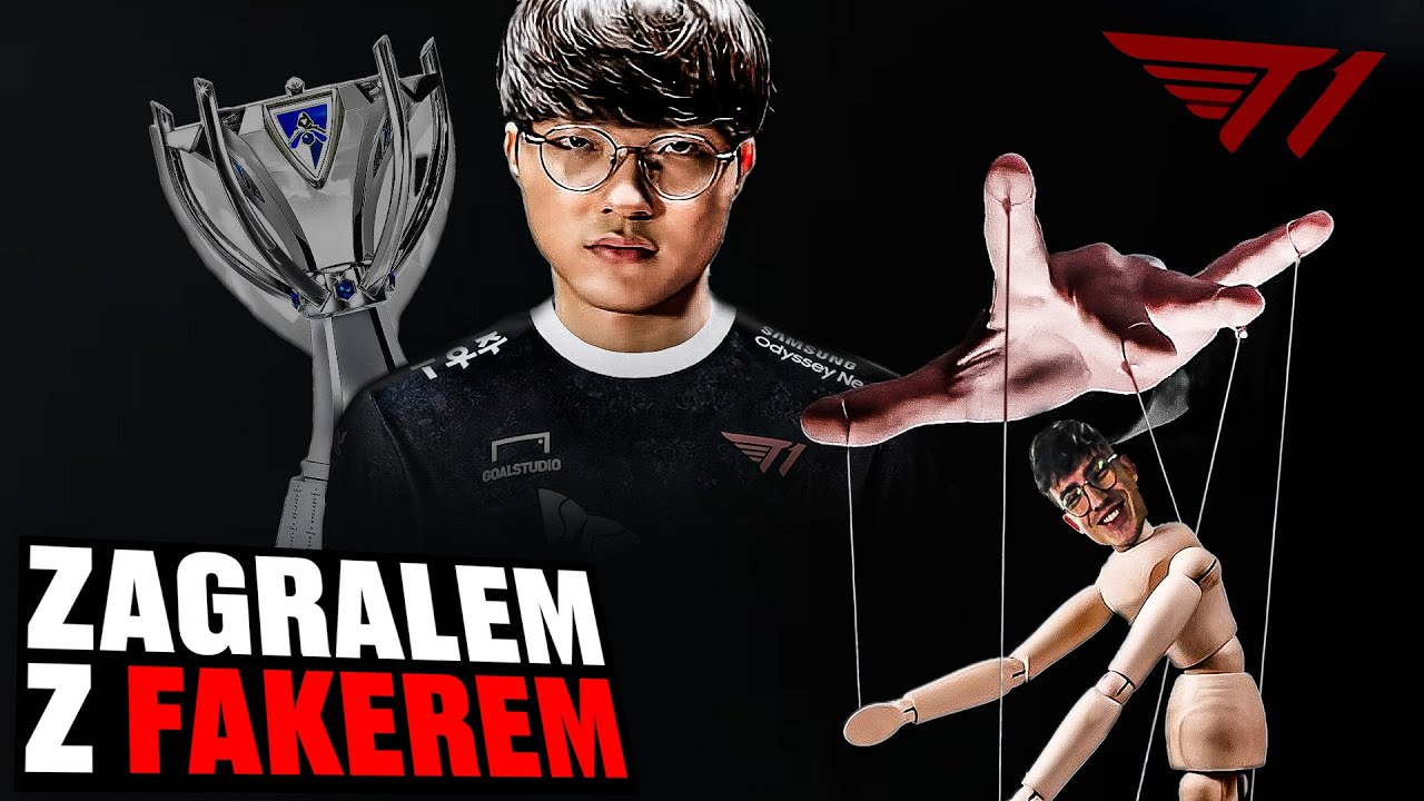 ZAGRAŁEM PRZECIWKO FAKEROWI, LEGENDA LEAGUE OF LEGENDS 😲👑 *na serio to nie clickbait*