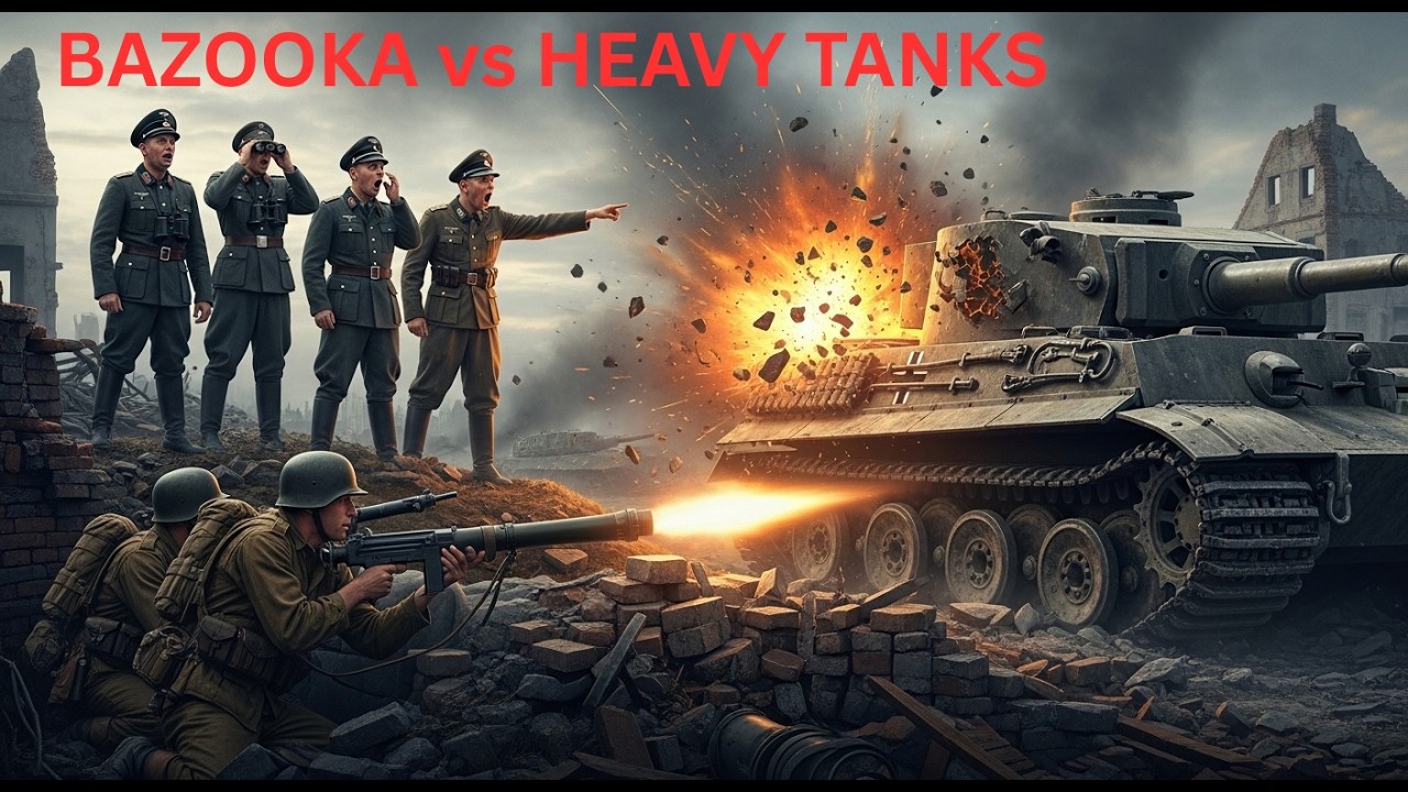 German Officers Were Shocked When American Bazookas Destroyed Their Heaviest Tanks