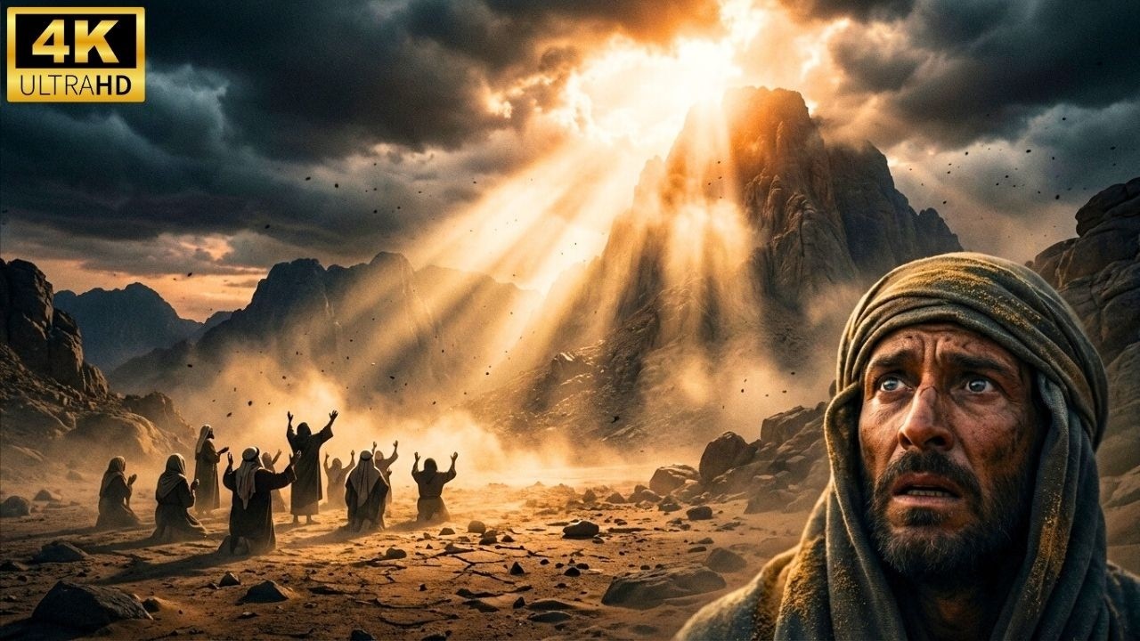 COSÌ ERA il DESERTO del Sinai Minuti Prima che la VOCE DI DIO risuonasse — e MOSÈ tremò