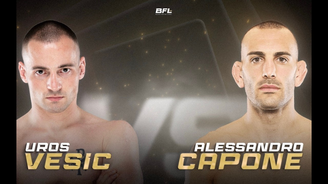 Uroš Vešić vs Alessandro Capone | FULL FIGHT | BFL 2