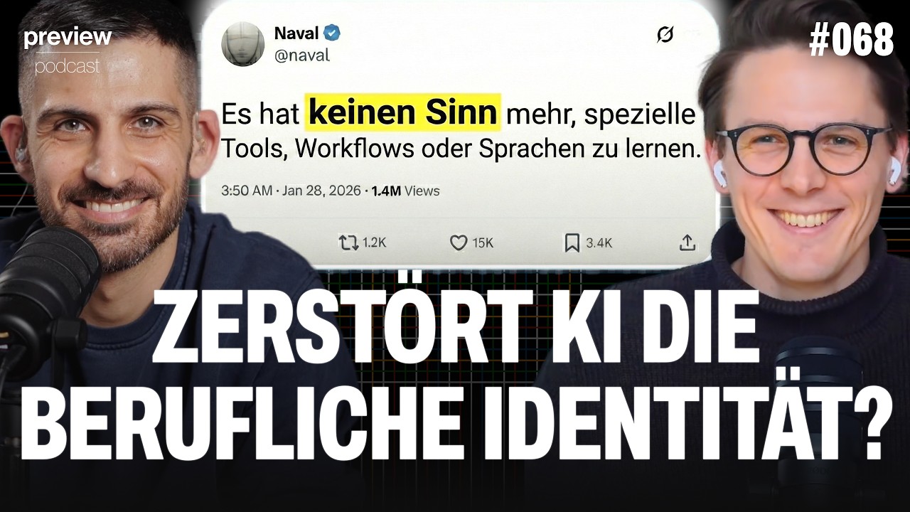 Lohnt sich LERNEN noch? Agenten übernehmen Workflows & Identitätskrise im Beruf | #068