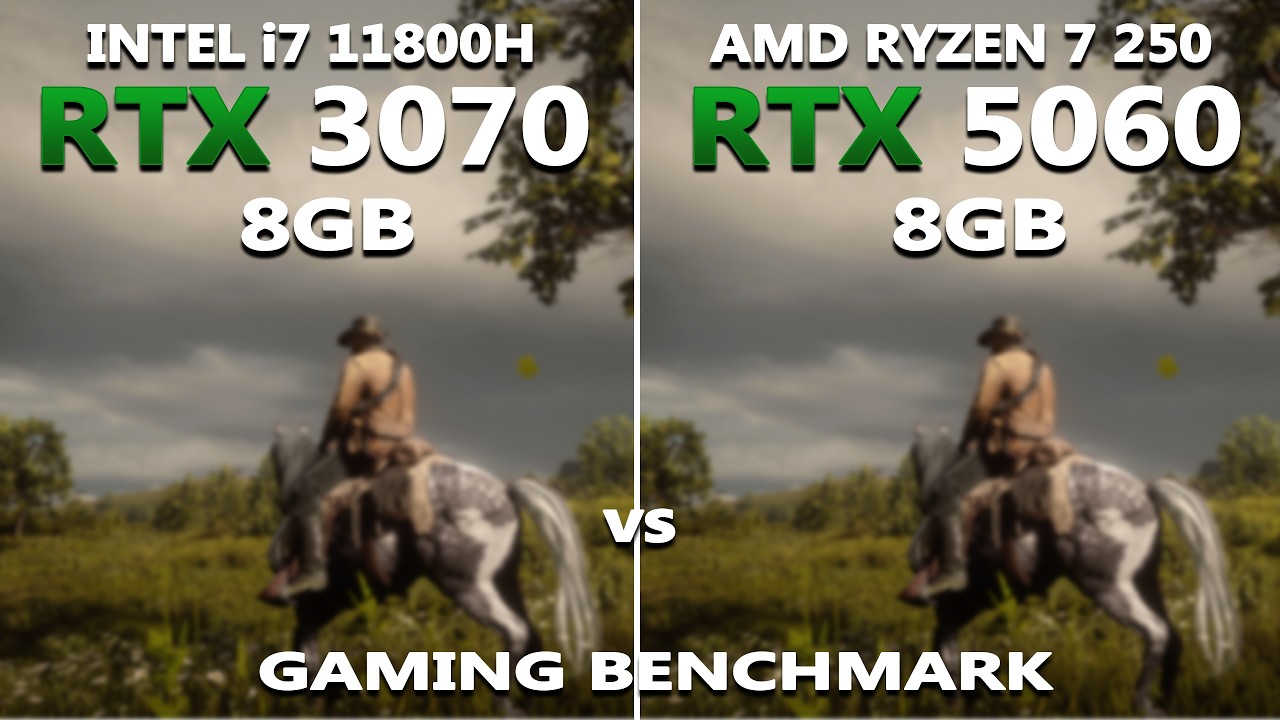 NVIDIA RTX 3070 vs RTX 5060 Gaming Benchmark Test | Next-Gen vs Old-Gen Gaming Benchmark |