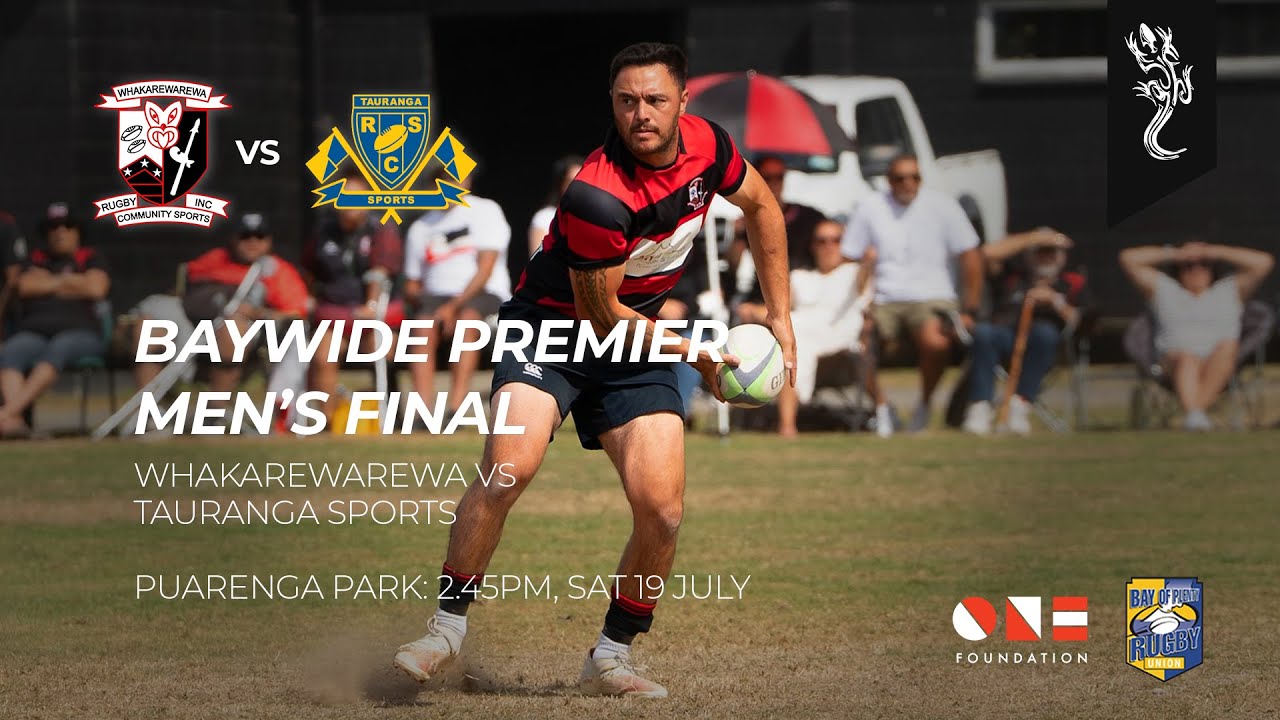 #LIVE | Baywide Premier Men's Final 2025 - Whakarewarewa vs Tauranga Sports - Local Gecko TV