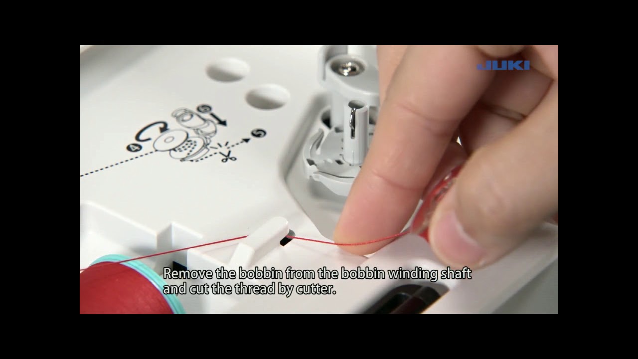 HXL-NX7 JUKI Bobbin Winding and Loading | Timm's Tips