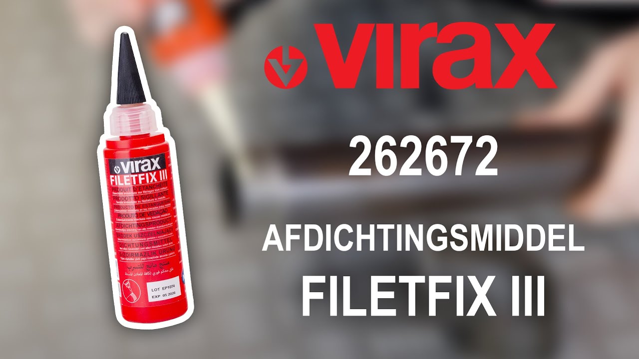 Filetfix III afdichtingsproduct - 2626 - VIRAX - NL
