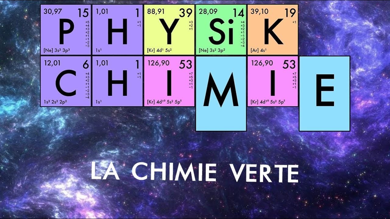 Physique-Chimie TS - La chimie verte