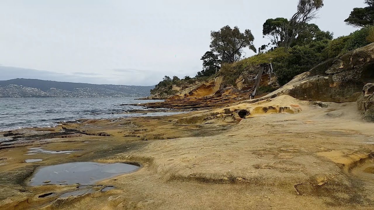Exploring Hobart: Morning Walking Tour along the Eastern shore's foreshore (cliffs, beaches)