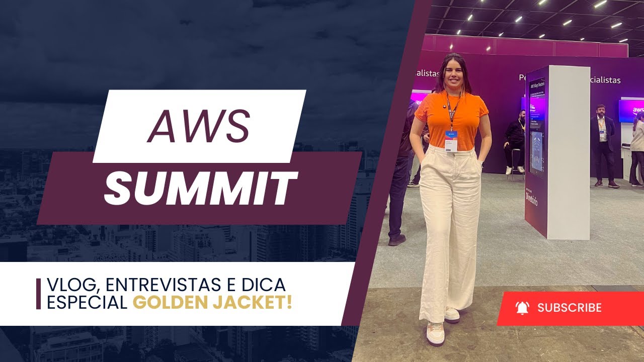 AWS Summit 2025 | Vlog + Dicas + Entrevistas com Profissionais, Estudantes e até um Golden Jacket! 😱