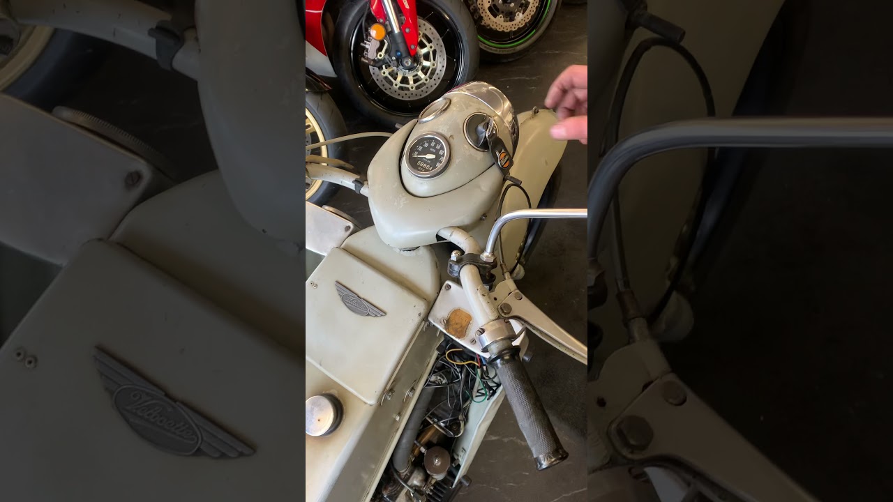 Velocette Le200 basic startup instructions