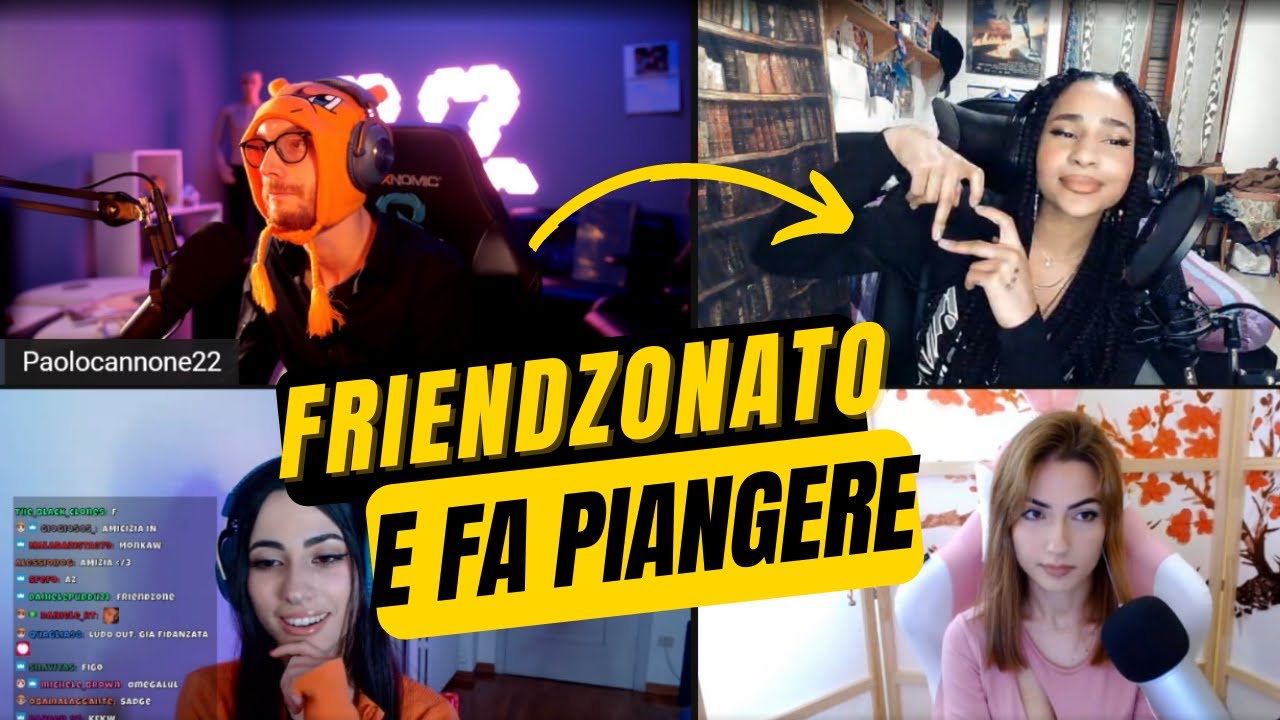 PAOLO FA PIANGERE UNA RAGAZZA E VIENE FRIENDZONATO DA TUTTE