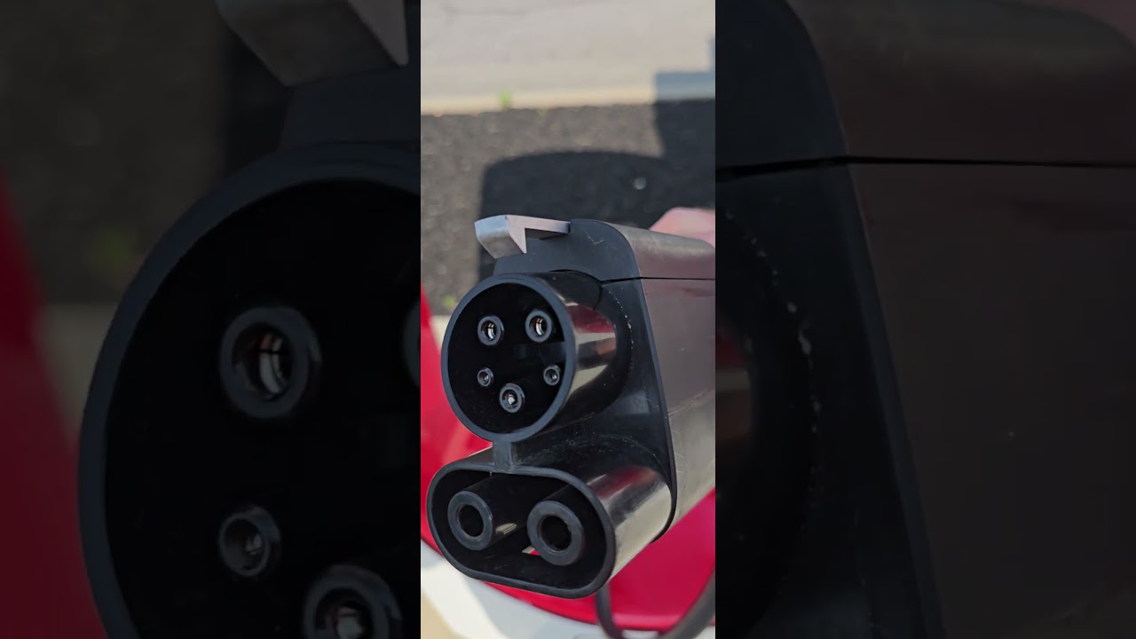 Tesla Magic Dock - how to access the CCS1 adapter.