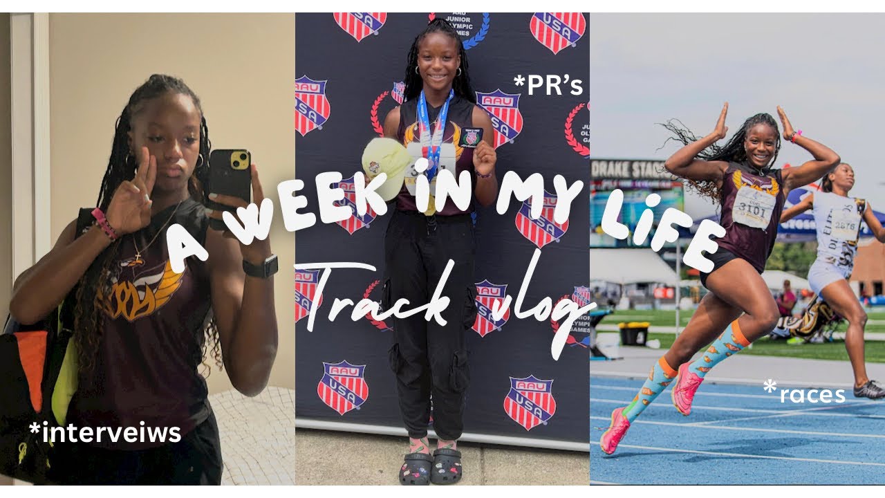 Week in my life: Track vlog | Races + Vlog | Parker Coes