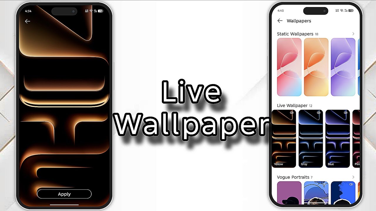 تحديث XOS 16 | تثبيت Live Wallpaper الخلفيات الحية لتحديث Xos 16 لأجهزة انفينكس 