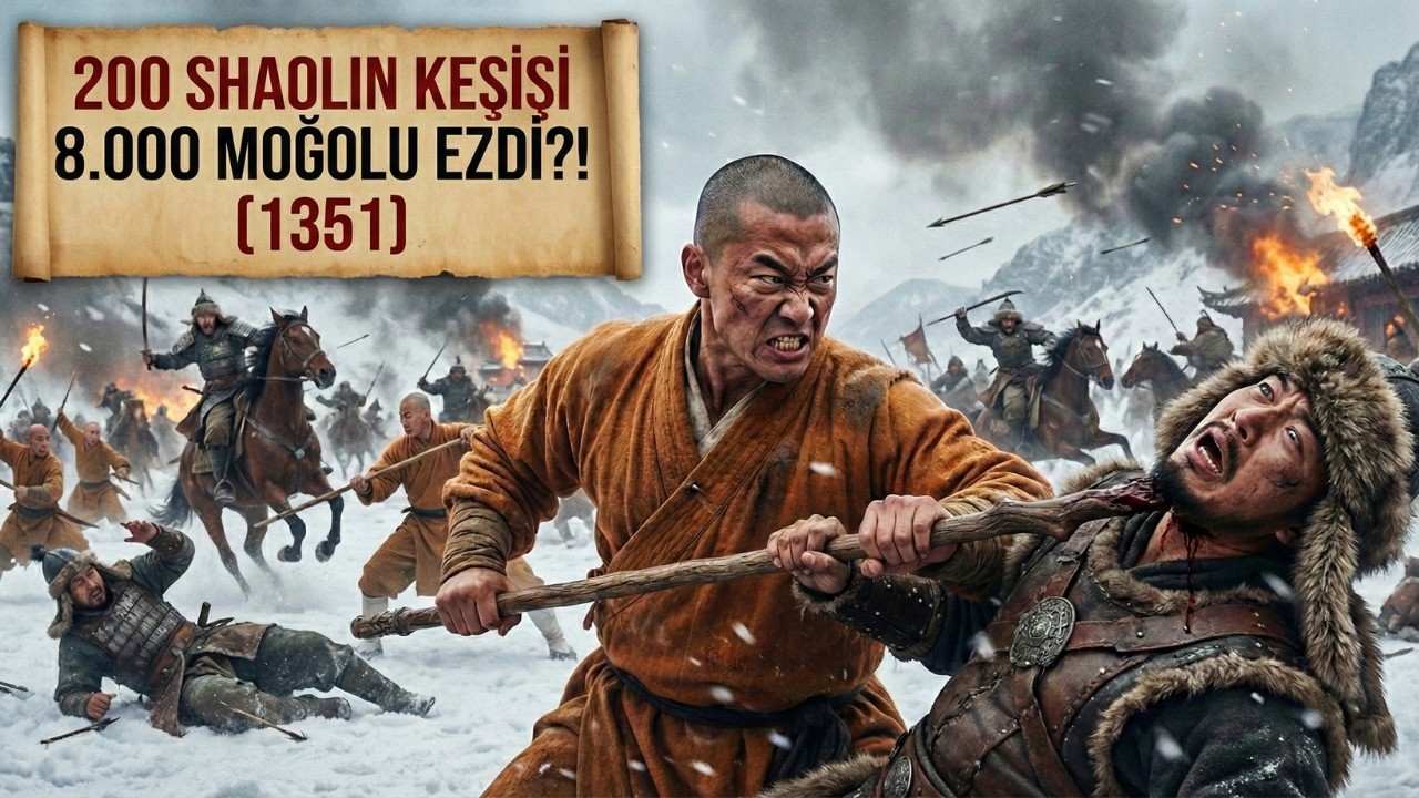 200 Çinli Keşiş 8.000 Moğol Akıncısını Nasıl Yok Etti | Shaolin’in Gizli Tarihi (1351)