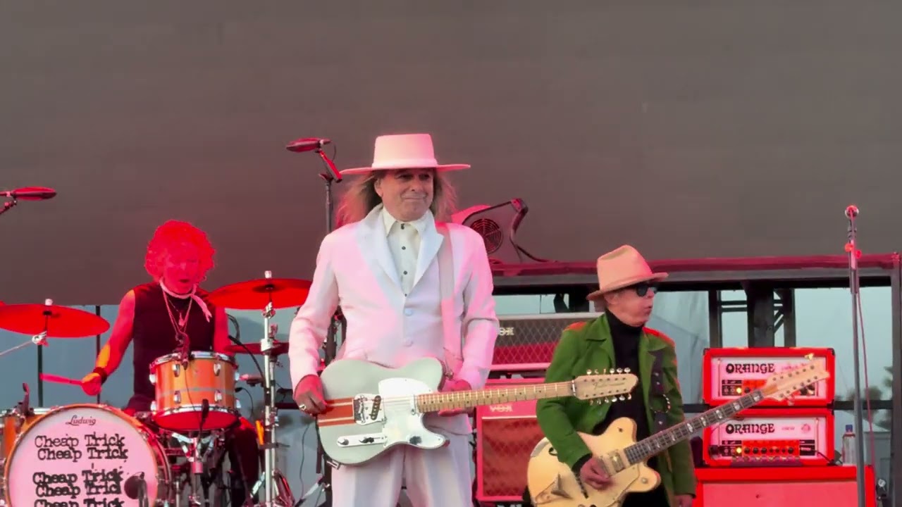 Cheap Trick - Just Got Back - Big Eyes-Pomona California  5/￼23/25