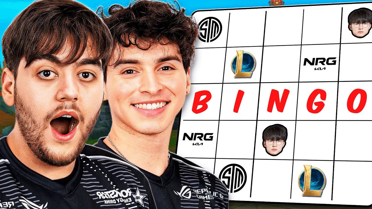 League of Legends, But We Have To Complete BINGO