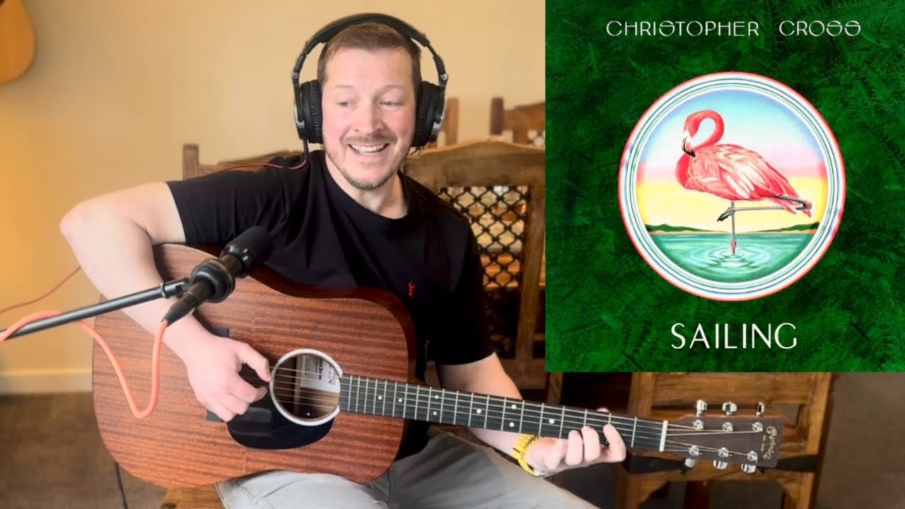 Sailing by Christopher Cross - acoustic guitar cover