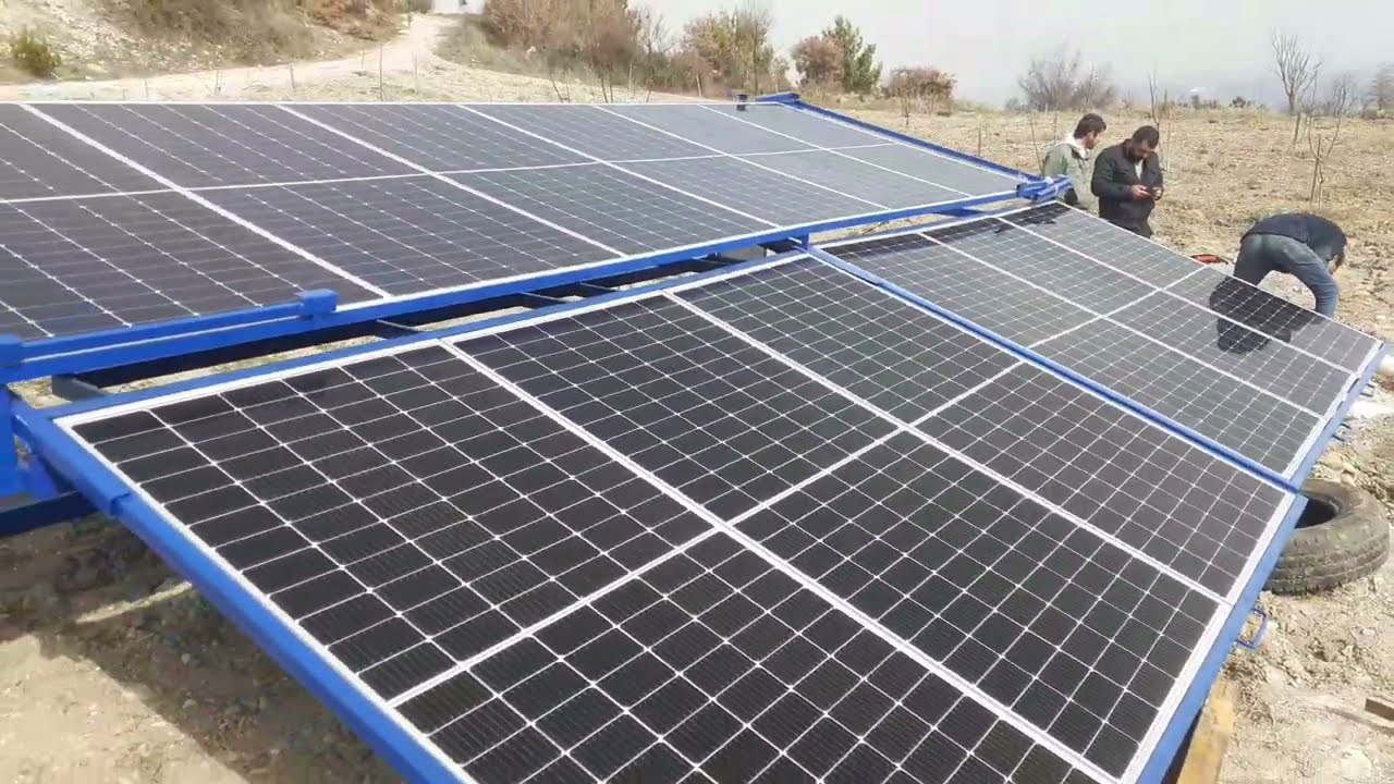 ziraatbanka kredi destekli  proje 5.5 hp 20 kademe 455 w 13 panel mobil taşinabilir