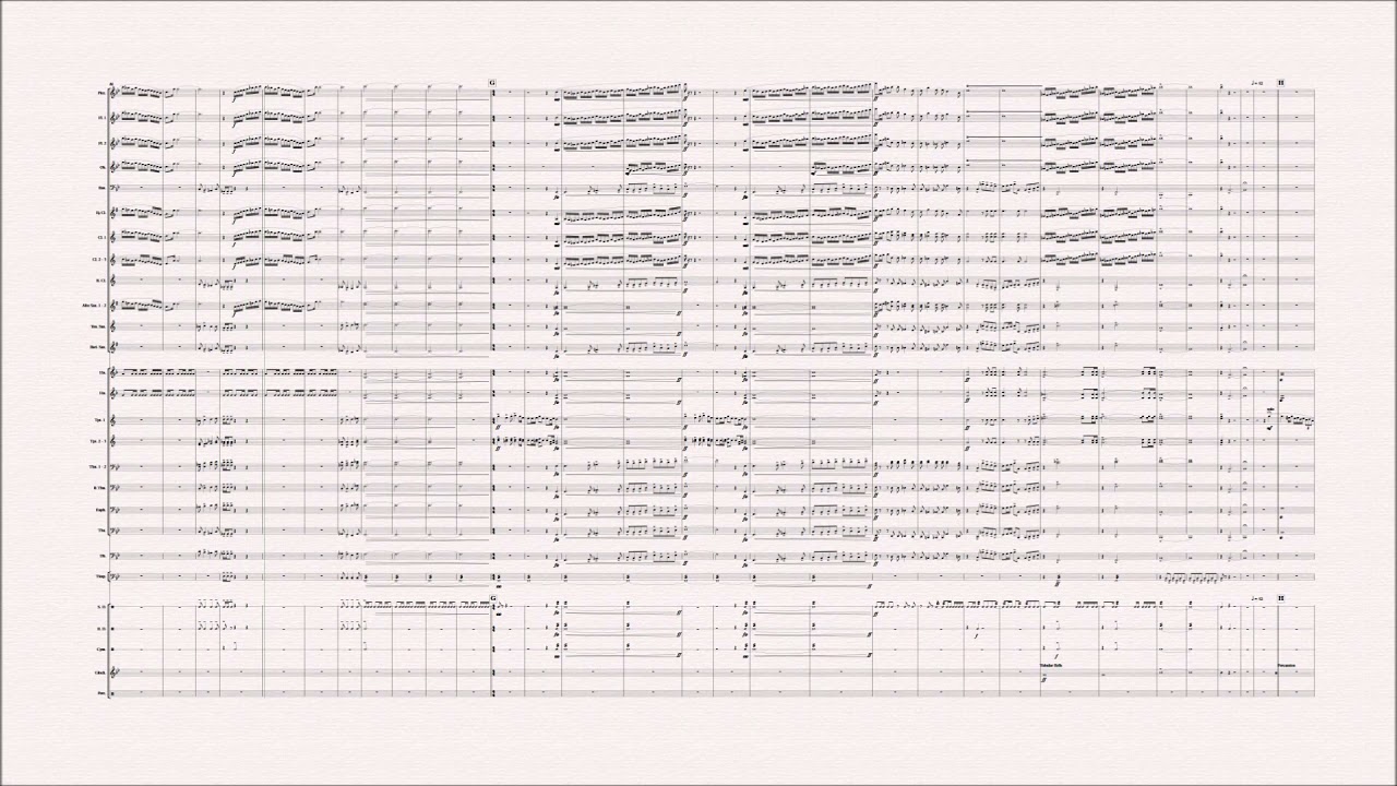 Crescent Moon Dance 三日月の舞 - from Anime 'Hibike! Euphonium' (Transcription)