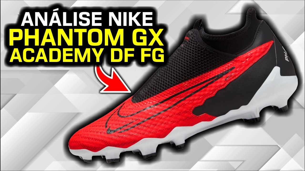 Melhor que a Phantom GX Academy TF? - Análise chuteira campo Nike Phantom GX Academy DF FG