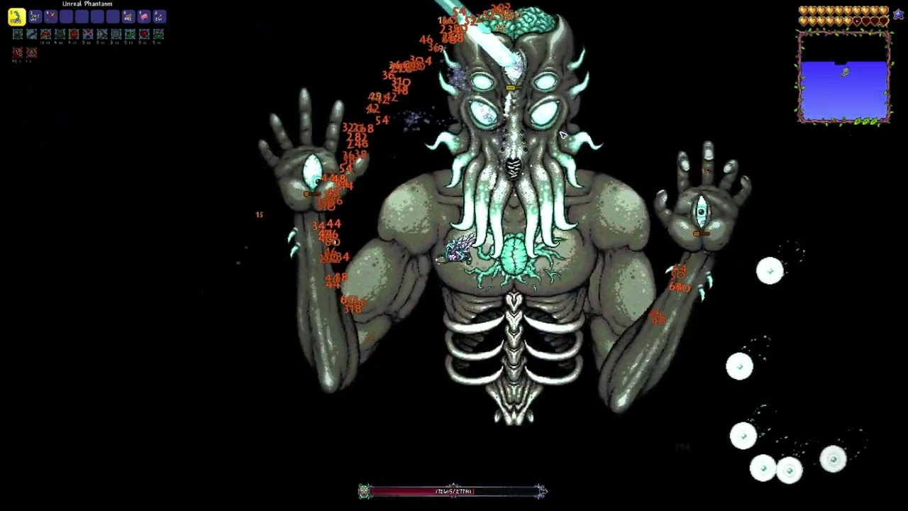 Moon Lord. Master mode (Ranger class 1.4.4)